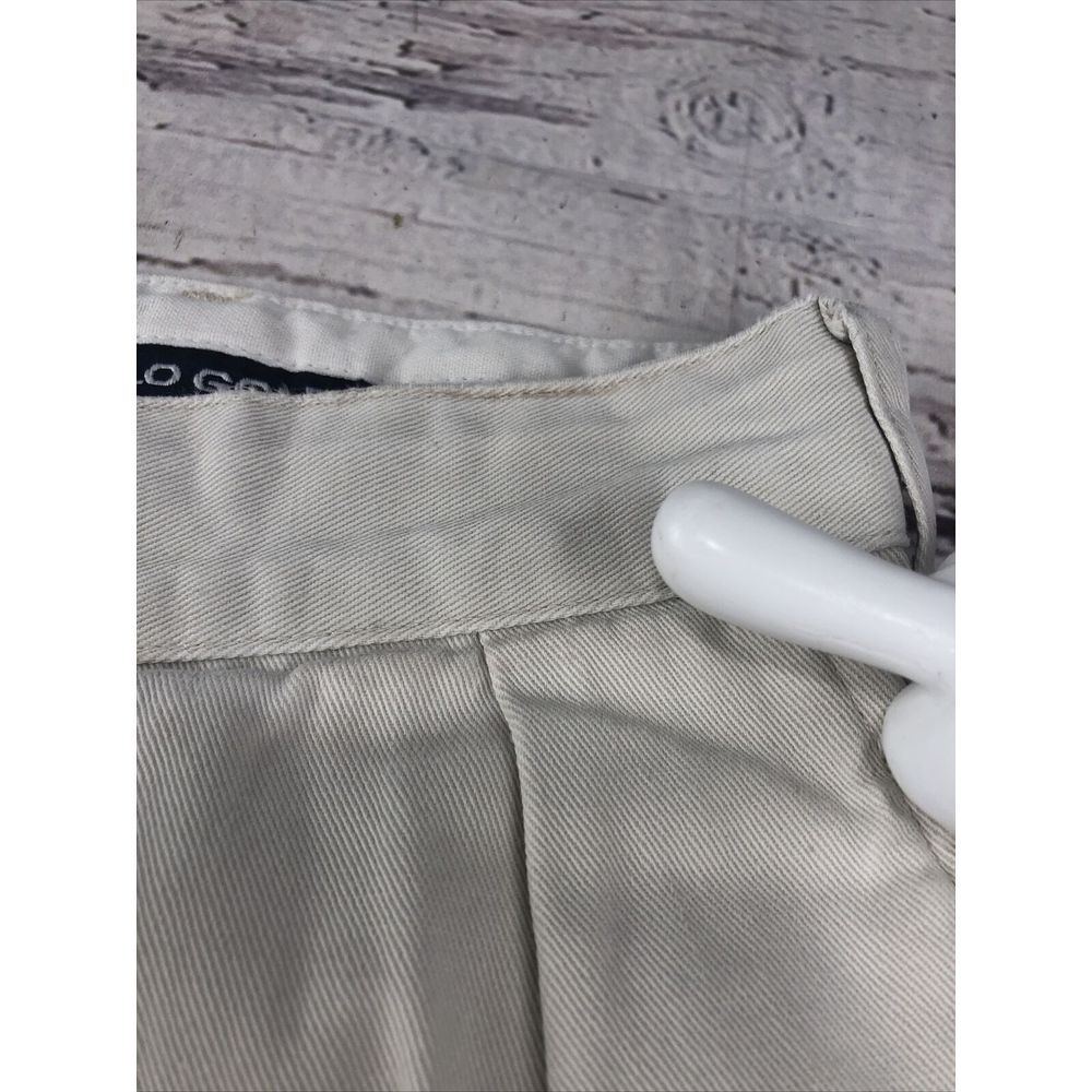 Ralph Lauren Polo Golf Mens 34 Tan Pleated Front Pockets Fairway Shorts‎ Classic - Picture 9 of 11